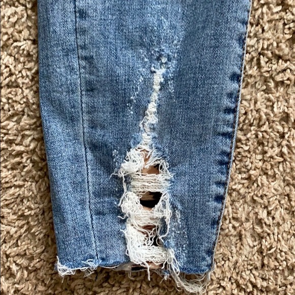 KanCan: 5/28 Leopard Patch Skinny Jeans:NWOT - Picture 2 of 6